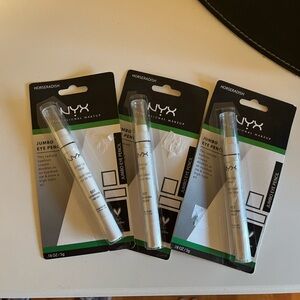 3 New NYX Jumbo Eye Pencil #607 Horseradish Liner Shadow Highlighter New
